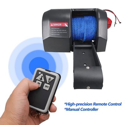 35 LBs Boat Saltwater Electric Anchor Winch With Wireless Remote