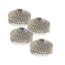 1200 Count Siding Nails Full Round Head Wire Collated 15-Degree 1-1/2 Inch x ...