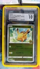 CGC 10 Gem Mint JPN Pikachu Golden Box s8a-G 25th Anniversary 003/015 Pokemon