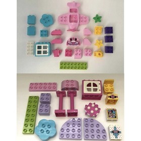 Lego Duplo Disney 10830 Minnie's Cafe 10873 Birthday Party Mouse Incomplete Set