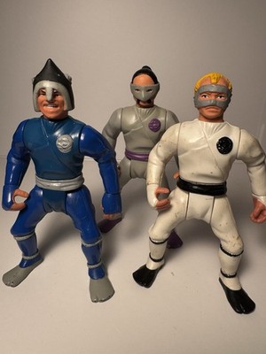 Ninja Warriors Vintage 80s Action Figure Lot Hasbro