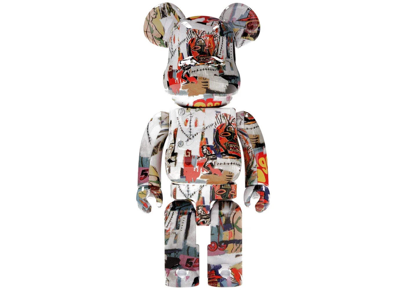 Bearbrick Warhol x Basquiat 4 400% Idée Cadeau Collector Design