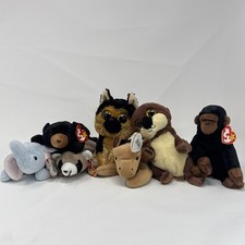 Ty Beanie Babies Lot of 7 Plush Collectibles