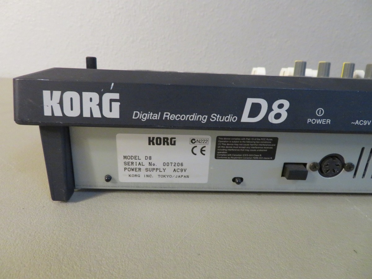 KORG コルグ　D8 DIGITAL RECORDDING SUTDIO Korg D8 Digital Any Good? – Analog Recorder Review 2020