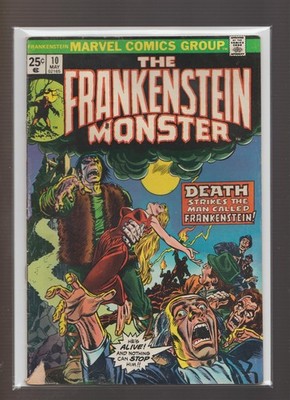 The Frankenstein Monster #10 (Marvel, 1974) Bronze Age Comic Book