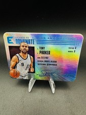 2017-18 Panini Essentials Tony Parker License to Dominate SP #L2D-11 Spurs