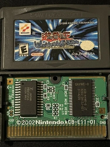 Yu-Gi-Oh Worldwide Edition Nintendo Game Boy Advance Authentic Tested Cart Only