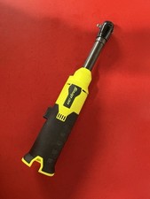Snap on 14.4 V 1/4" Drive Cordless Long-Neck Ratchet yellow JUST REBUILT