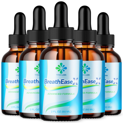 #ad #ad 5 Pack BreathEaseX Drops Advanced Lungs Support Breath EaseX 150 Servings $59.95