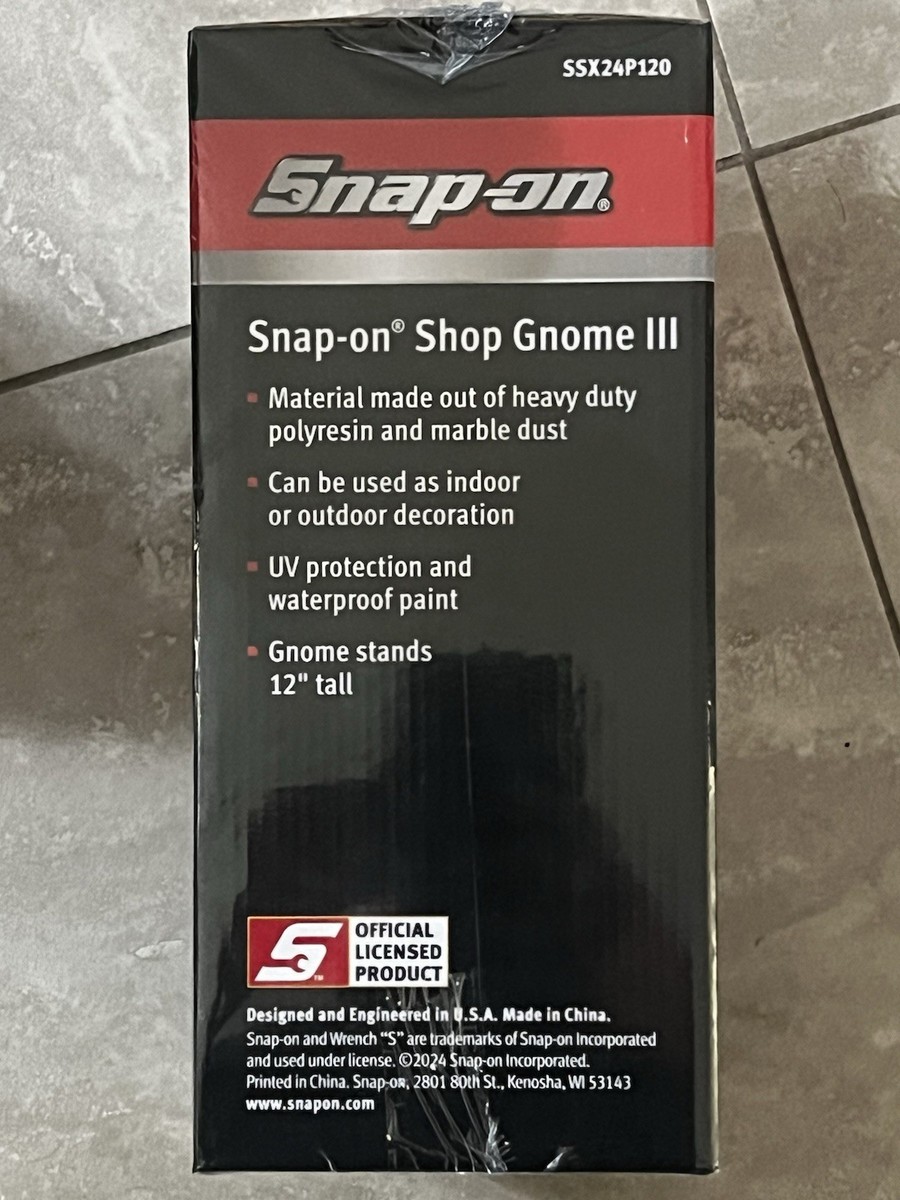 スナップオン Snap-on SSX24P120 Shop GnomeⅢ未開封品 スナップオン Snap-on SSX24P120 Shop GnomeⅢ未開封品 - メルカリ