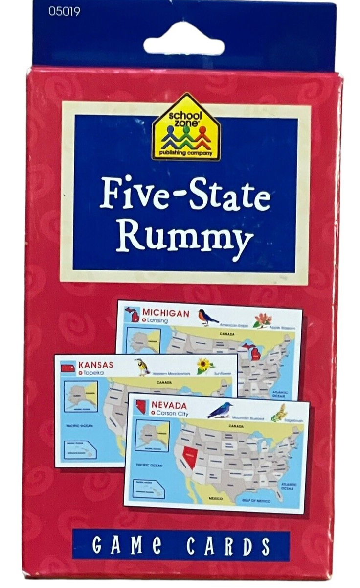 rumny RUMMY-Z TILE CARD GAME OF INTERNATIONAL FAME COMPLETE 1977