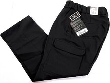 NWT 8x29 ELBECO CX360 WOMENS POLYESTER CARGO PANTS E3470LC BLACK 8 x 29