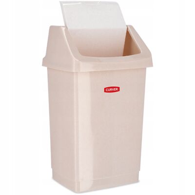 Curver Click-IT 9L Abfallbehälter, beige