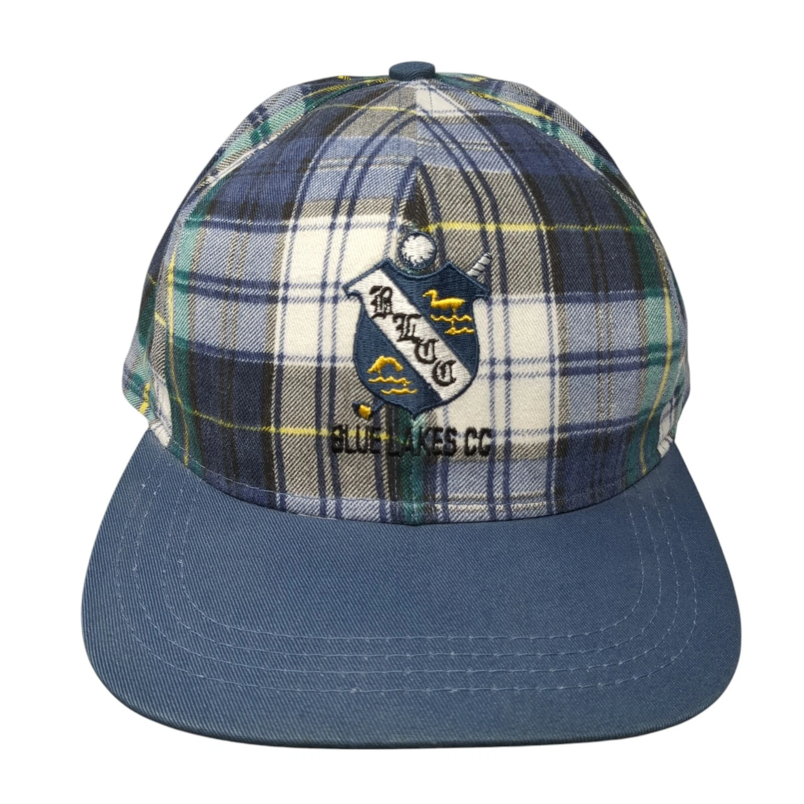 Blue Lakes CC Snapback Hat Multicolor One Size Adjustable Embroidered Roxxi