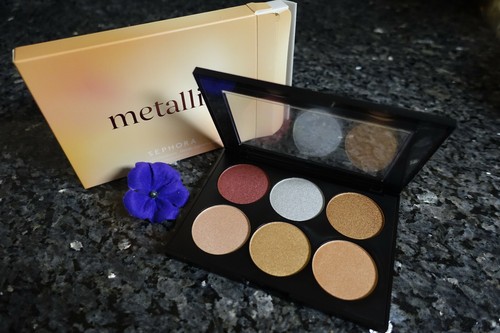 Sephora metallic pigment palette new in box full size - Picture 7 of 8