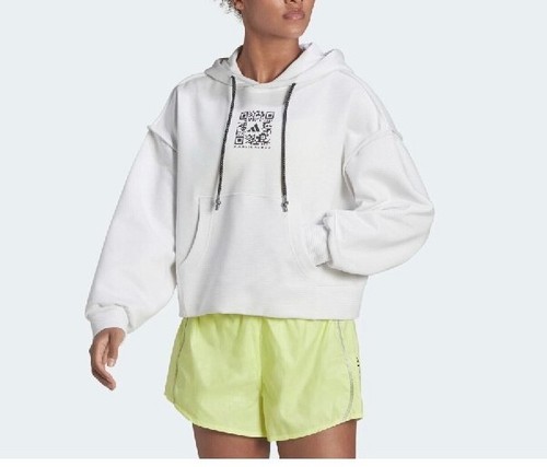 adidas x Karlie Kloss Damen Hoodie Sweatshirt HB1448 weiß, mittel - Bild 2 von 11