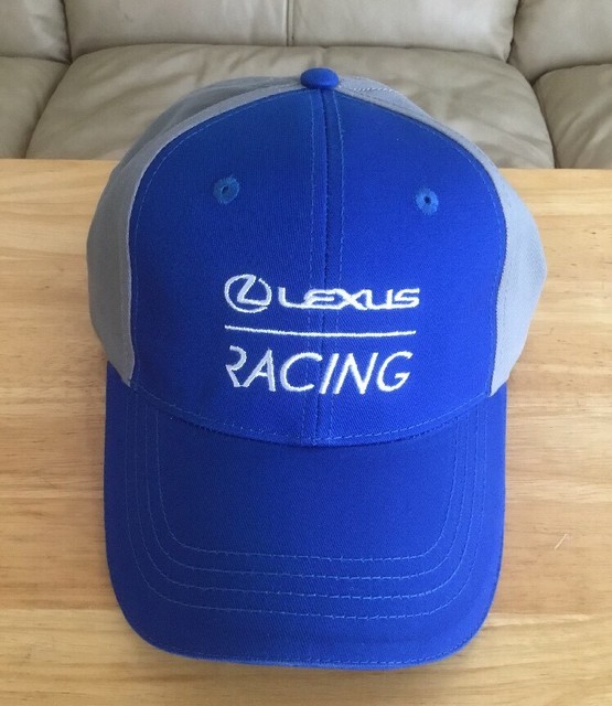 Lexus Racing F IMSA Official Hat Baseball Cap Blue / Gray From Race