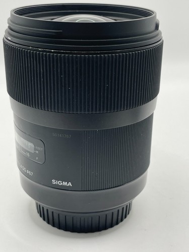 LENTE SIGMA 35 mm 1:1.4 DG HSM A para CANON - 35mm f/1.4 ARTE - BUENO - Imagen 4 de 8