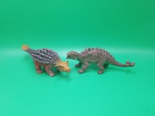Ankylosaurus  Pinacosaurus Dinosaur Toy Figure Lot Animal Model Jurassic Set