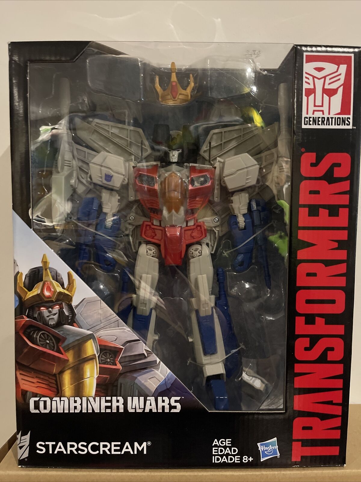 Brand New Sealed Transformers Generations Combiner Wars Leader Class  Starscream