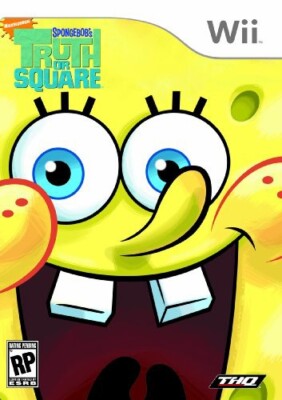 Spongebob Truth or Square - Nintendo Wii - Tested - Fast Shipping!