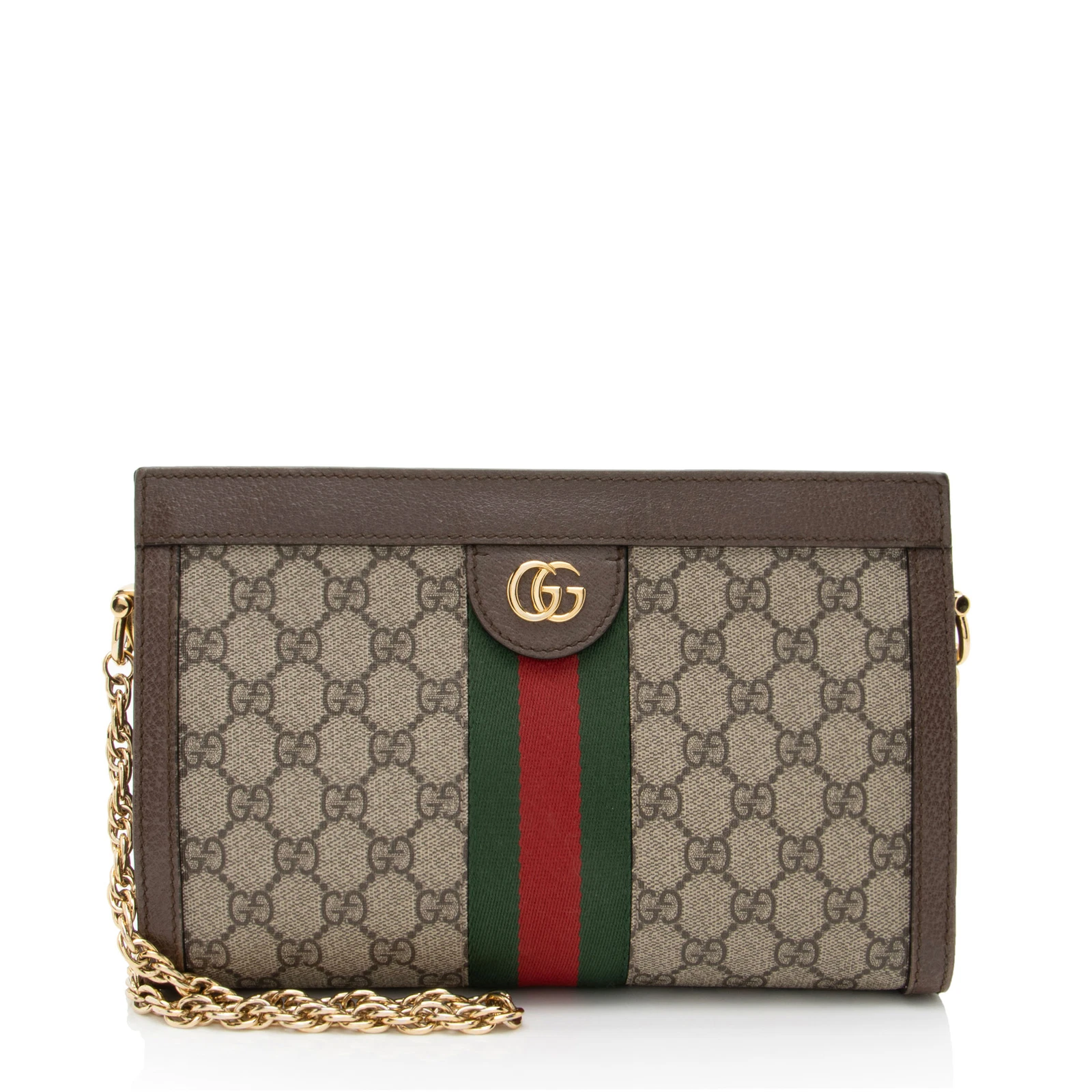 Sac à bandoulière petite chaîne Gucci GG Supreme Ophidia