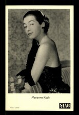 Marianne Koch Star Revue Karta z autografem Druk Podpisana ## BC 190523
