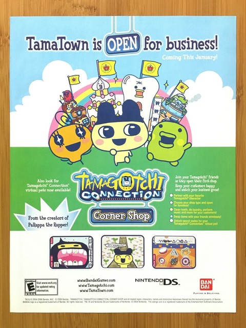 Tamagotchi Connection: Corner Shop Nintendo DS 2005 Print ...