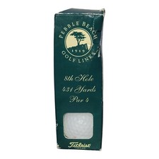 Lot Of 2 NIB Pebble Beach Golf Balls Links 1919 Titleist 2 California Course