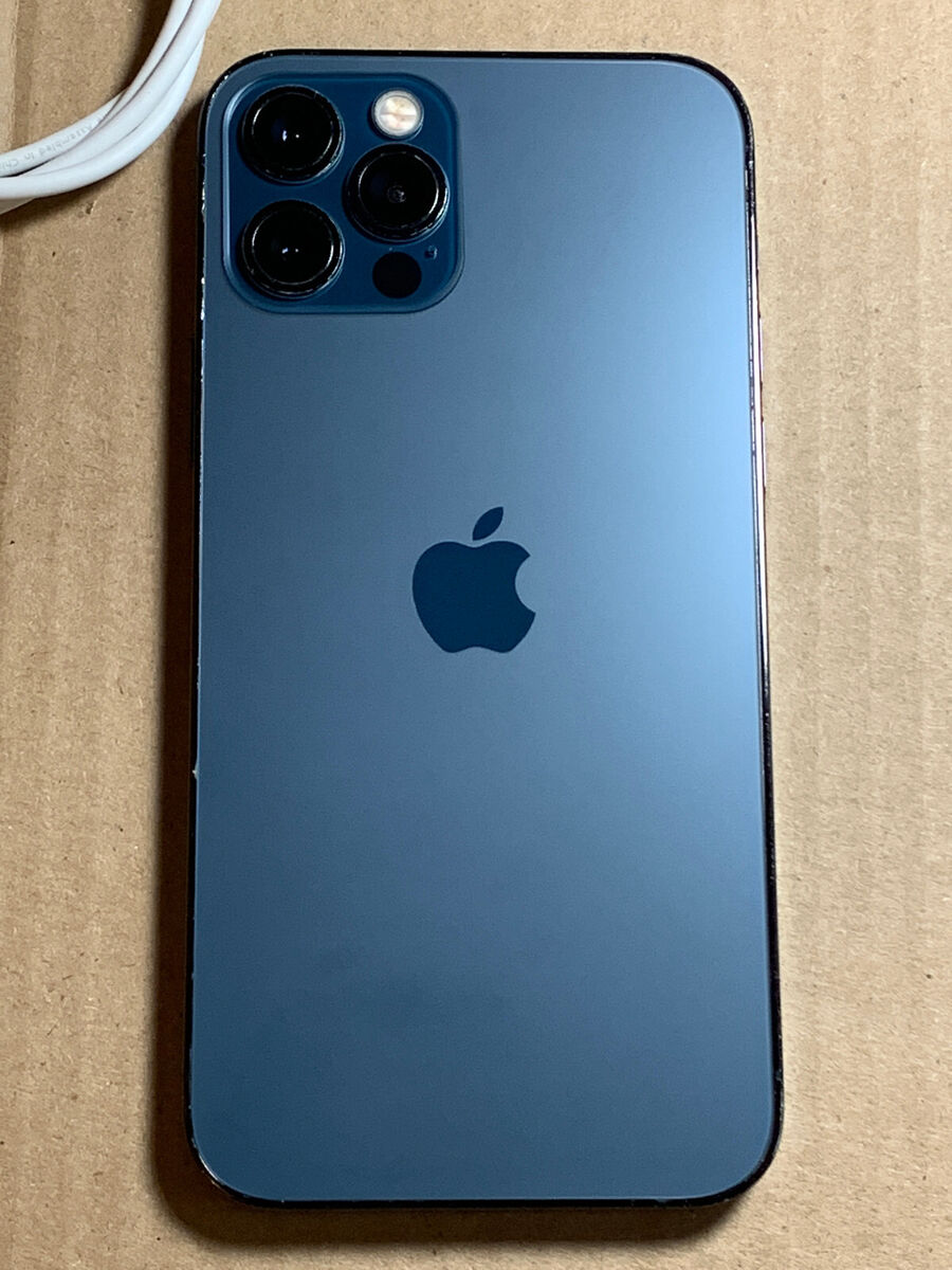 Apple iPhone 12 Pro - 256GB - Pacific Blue Sprint T-Mobile A2341 (GSM) READ Apple iPhone 12 Pro - 256GB - Pacific Blue Sprint T-Mobile A2341 (GSM) READ