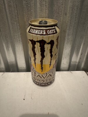 Monster Energy Java Farmer s Oats 15oz Can Full In Good Condition