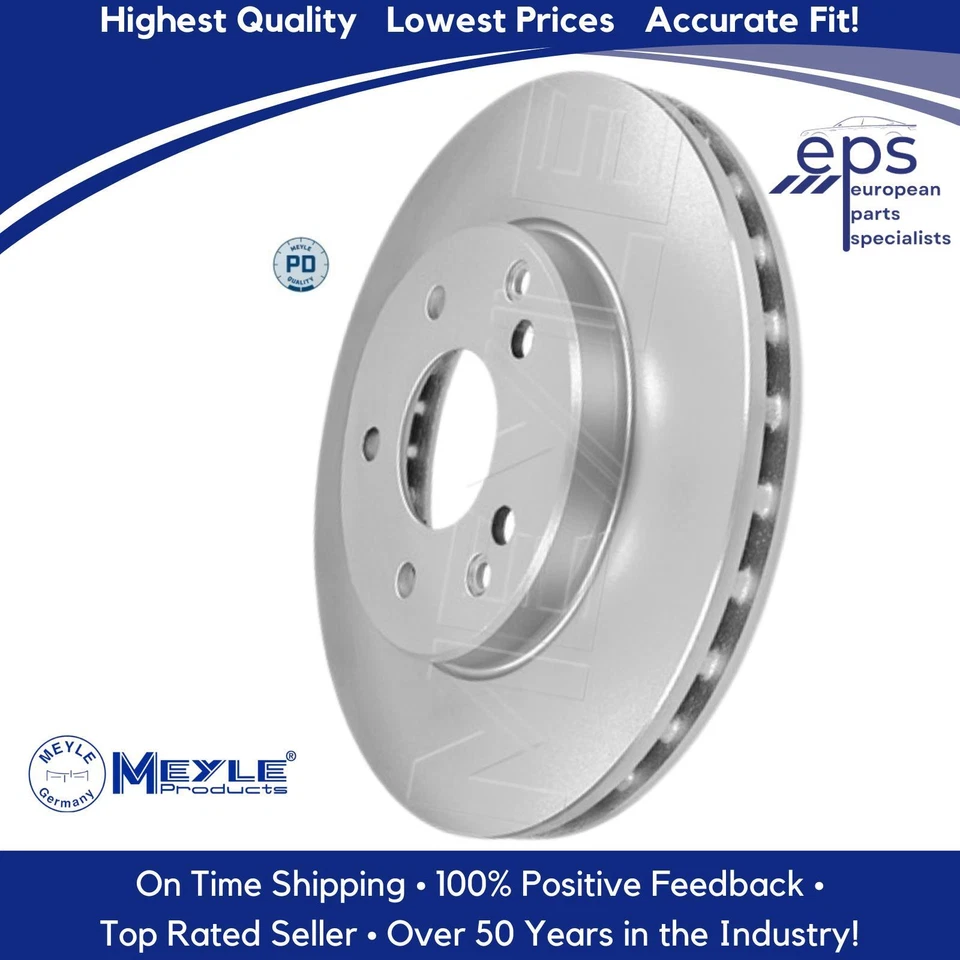 Mercedes передний тормоз дисковый ротор вентилируемый L или R 96-07 C E SLK Meyle 203 421 03 12 - Изображение 3 из 4