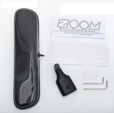 Real Carbon Fibre Interior Rear View Mirror Universal Fitment NEW & Sealed