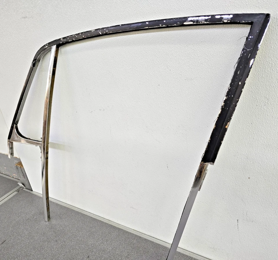 Marco de ventana anodizado brillante puerta conductor Porsche 911 912 original usado 1968 #10 Foto 4 de 4