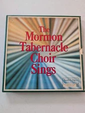 THE MORMON TABERNACLE CHOIR SINGS 1973 5 LP Box Set Readers Digest B30(Vinyl Rec
