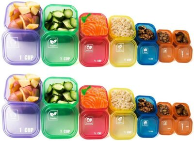 #ad 14 pack 21 Day Fix Portion Control Containers Kit Beachbody Meal Plan $13.99