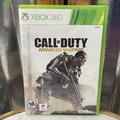 CALL OF DUTY: ADVANCED WARFARE ~  Microsoft Xbox 360 ~ 2014 Video Game W/ Insert
