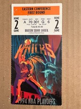 1994 NBA NY Knicks v NJ Nets Eastern Conf. 1st Round Gm #2 at Knicks Ticket Stub