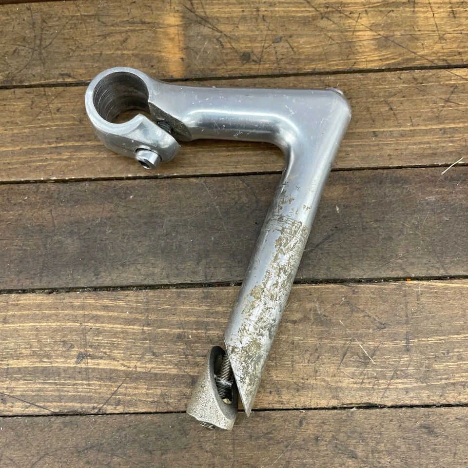 Vintage Specialized Stem 100 mm 22.2 mm 25.4 mm Clamp Road 90s Silver Alloy - Image 3 of 4