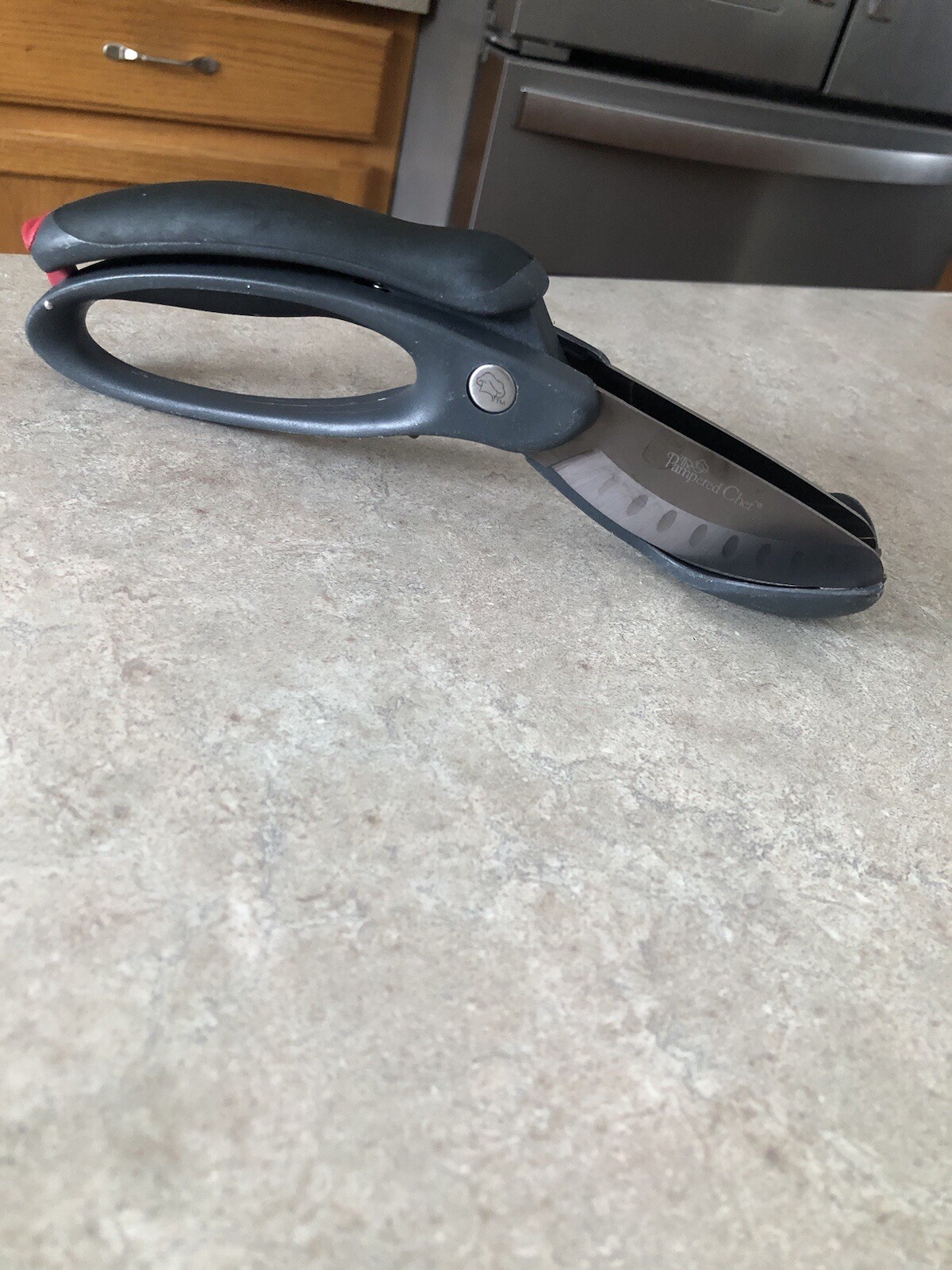 Pampered Chef Salad Chopper Shears EUC