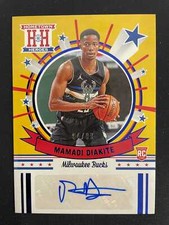 MAMADI DIAKITE 2020-21 CHRONICLES HOMETOWN HEROES AUTO /99 RC - MILWAUKEE *6380