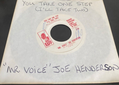 JOE HENDERSON-YOU TAKE 1 STEP I'LL TAKE 2/IF WE COULD START ALL OVER GAIN-45 RPM