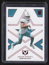 2021 Panini Chronicles Jaylen Waddle V-6 Vertex Rookie Red Foil /199 