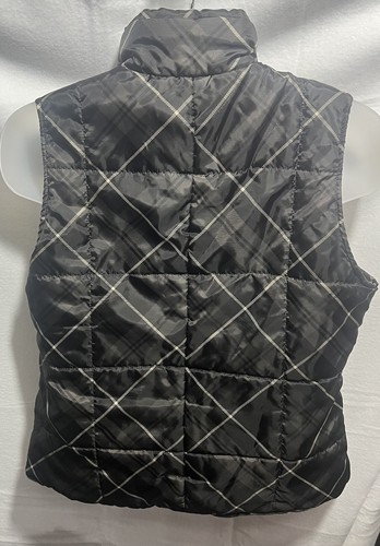 IZOD Woman’s Quilted Puffer Vest - Black - SIZE: Large - Picture 2 of 5