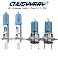 For Kia Magentis 2006 4x H1h7 Halogen Headlight Kit High Low Beam Bulbs White For Kia Magentis 2006 4x H1h7 Halogen Headlight Kit High Low Beam Bulbs White