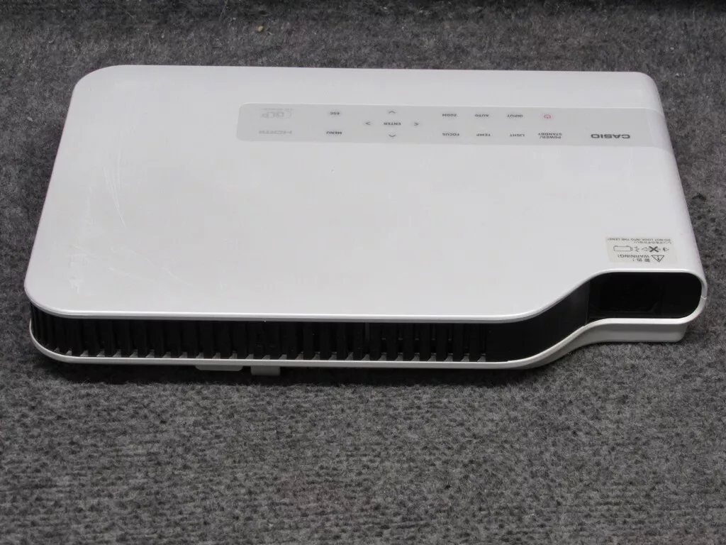 CASIO XJ A150V XGA Portable Home Theatre Desktop Multimedia Projector Tested