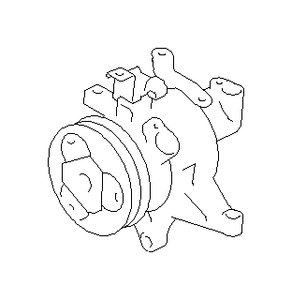 Subaru fj001 A C Compressor An A C Ebay