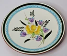 Vintage Stangl Terra Rose Country Garden 8" Luncheon Salad Plate