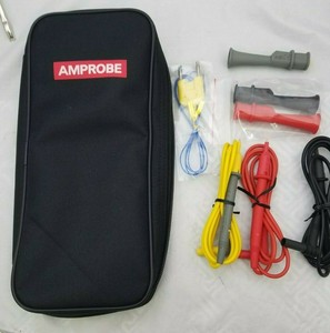 Amprobe-TL-300-Test-Lead-Set-w-Alligator-Clips-Case-amp-Thermocouple