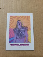 Trevor Lawrence 2021 Topps Rookie Card #46 Star Portal. rookie card picture
